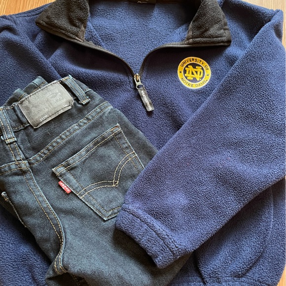 Weatherproof Notre Dame Fighting Irish pull over - Picture 2 of 16